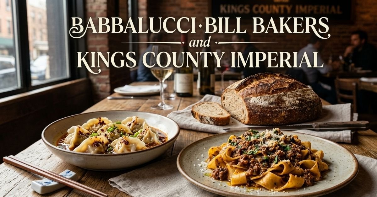 Babbalucci Bill Bakers and Kings County Imperial