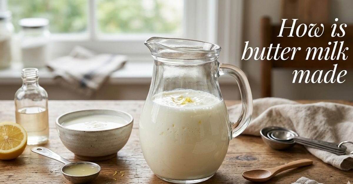 How is butter milk made Easy Guide