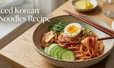 Iced Korean Noodles Recipe