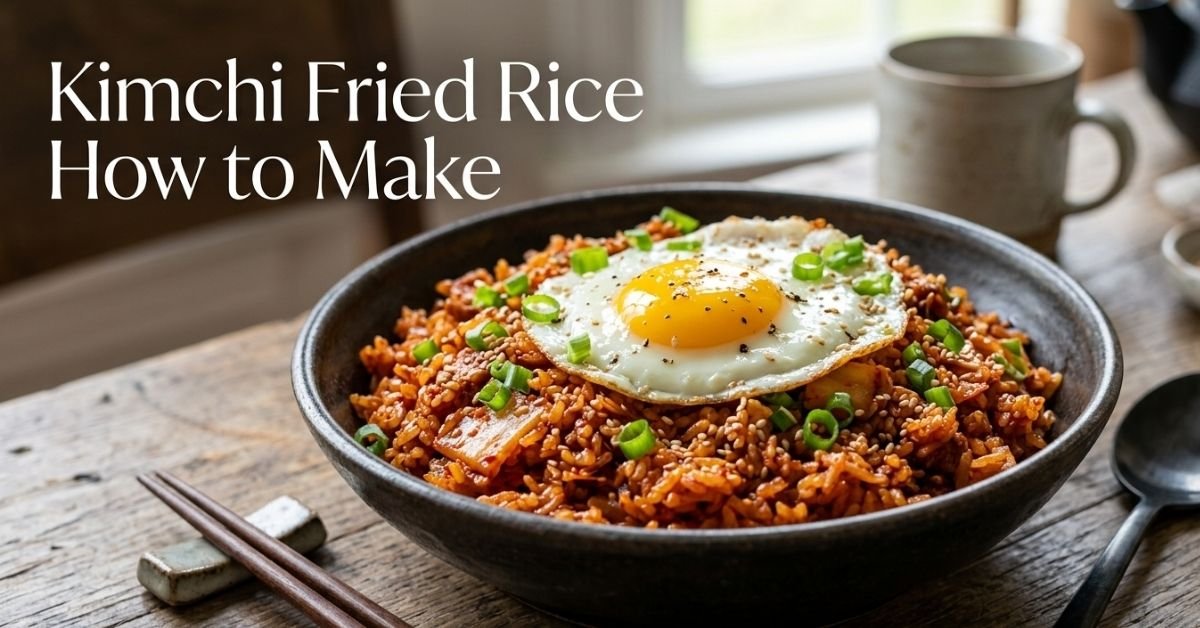 Kimchi Fried Rice How to Make