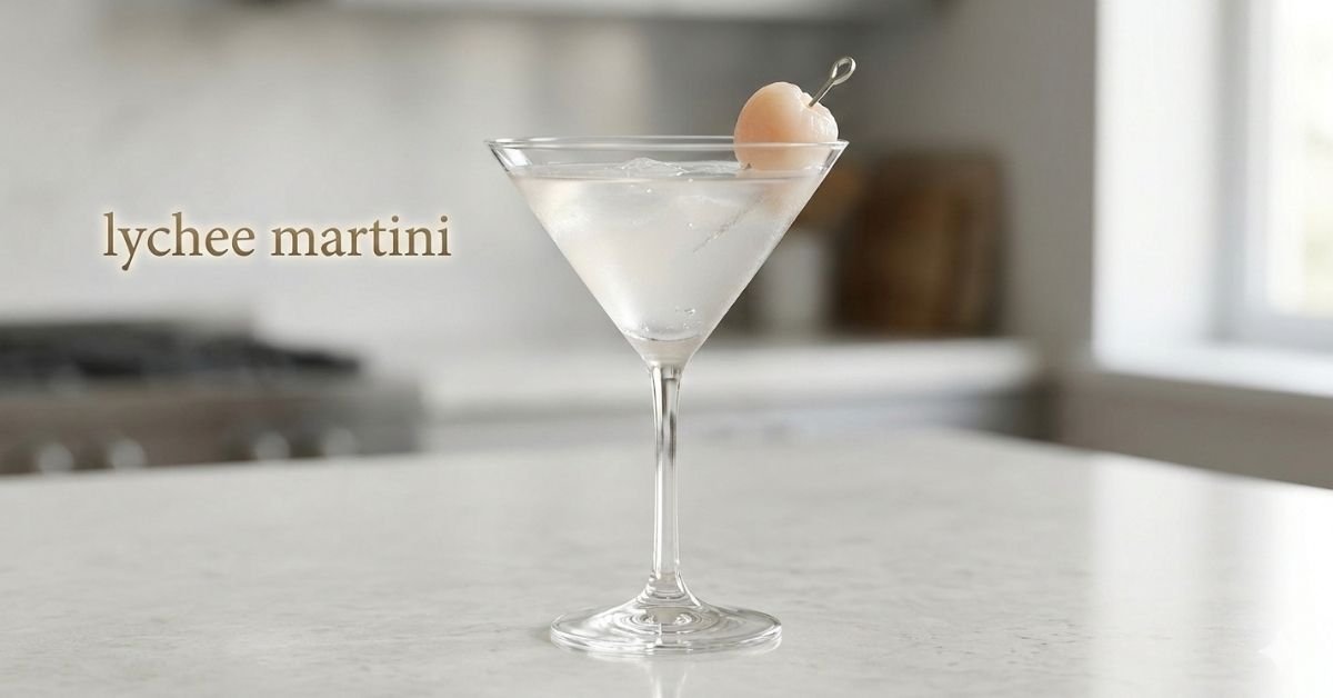 Lychee Martini