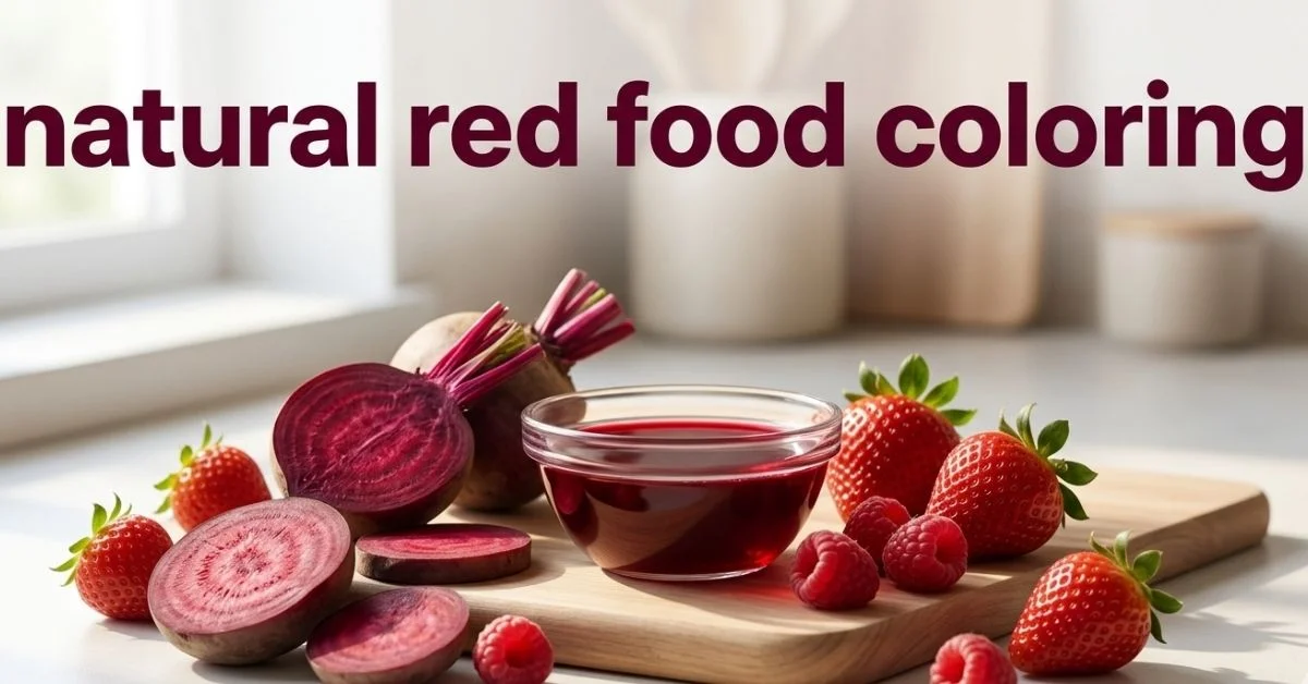 Natural Red Food Coloring