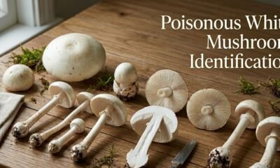 Poisonous White Mushroom Identification
