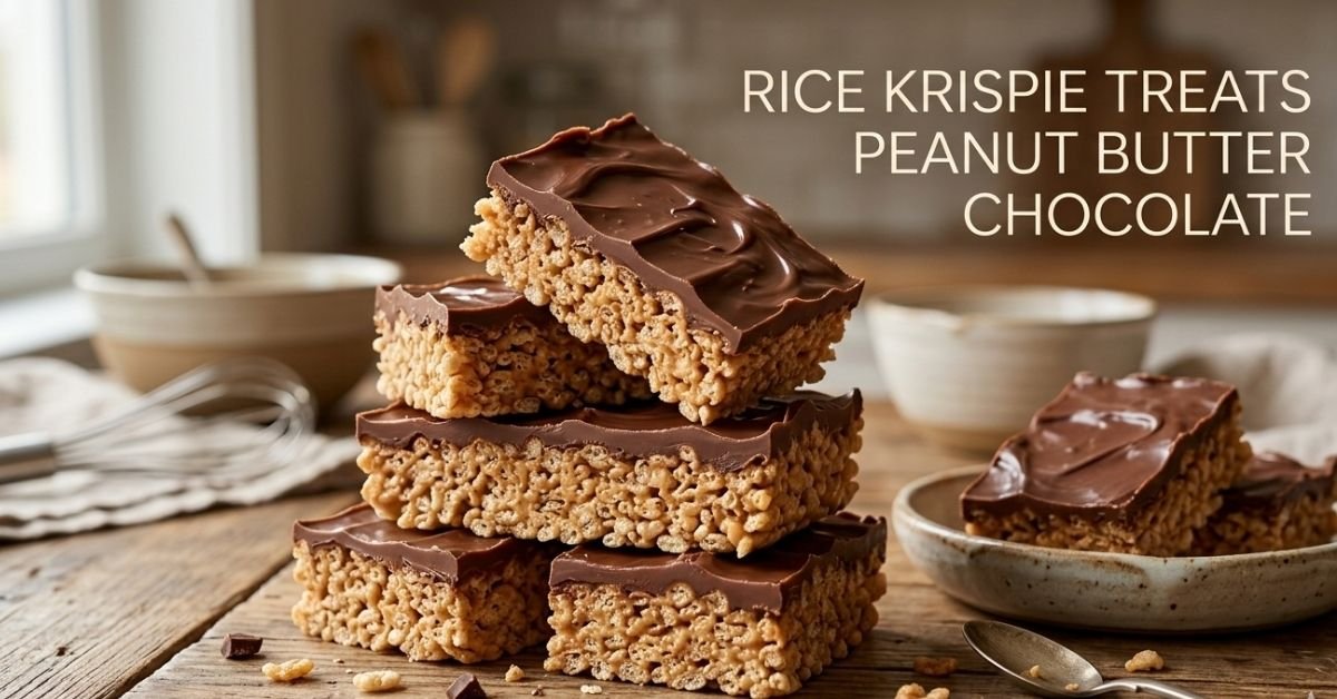 Rice Krispie Treats Peanut Butter Chocolate