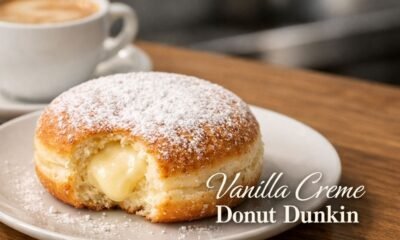 Vanilla Creme Donut Dunkin