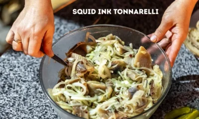 Squid Ink Tonnarelli