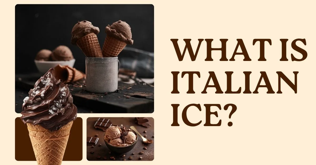 What Is Italian Ice