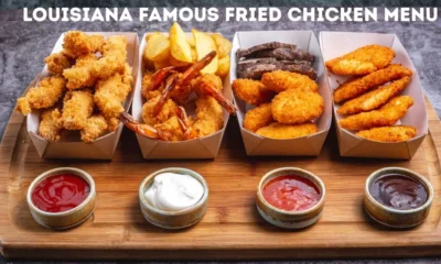 louisiana famous fried chicken menu