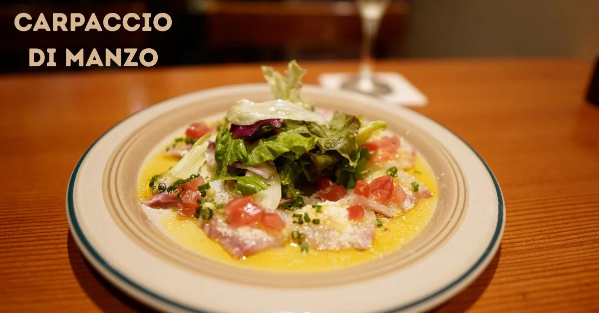 Carpaccio di Manzo